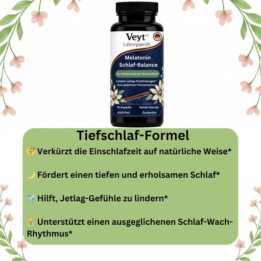 Melatonin Schlaf-Balance