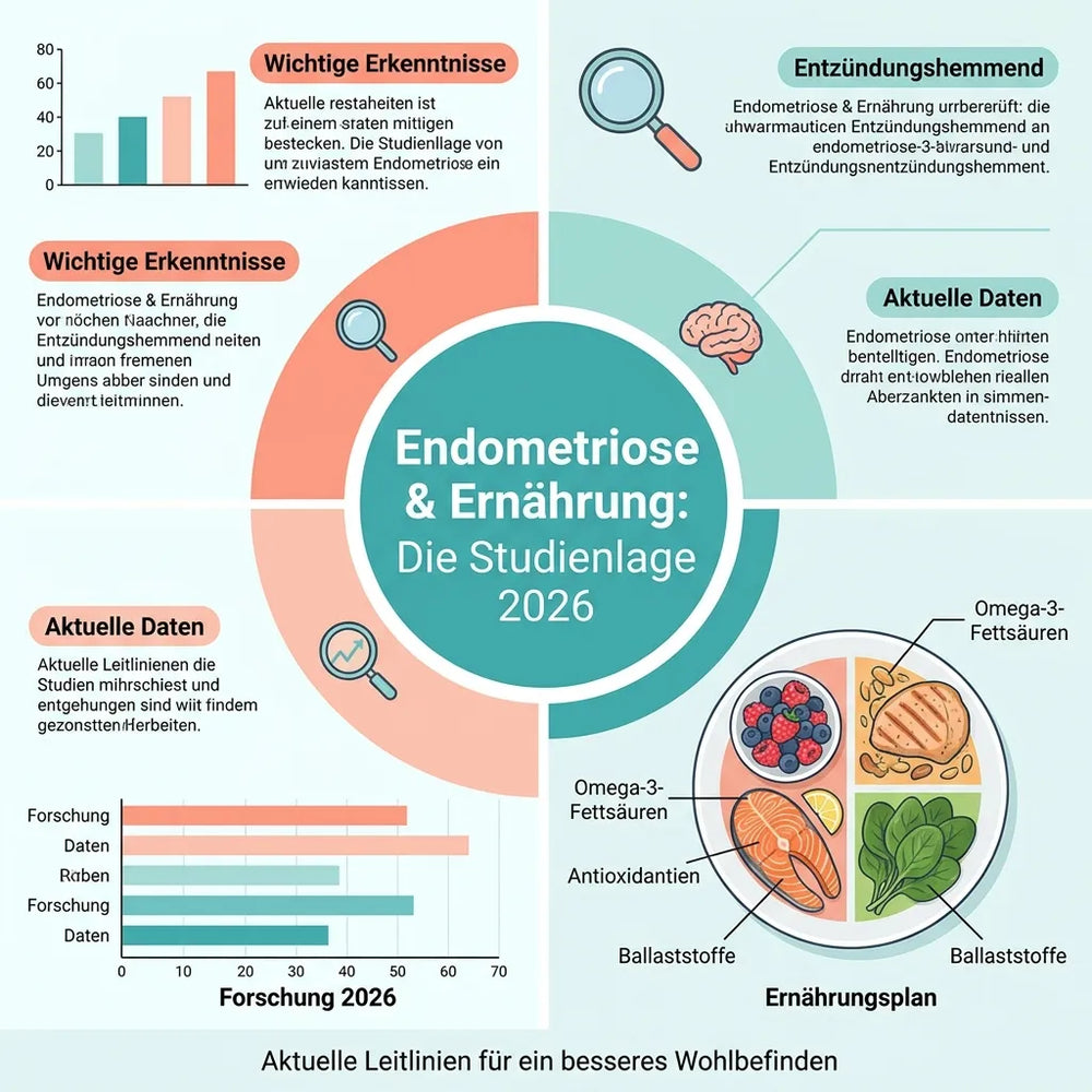 Endometriose und Ernährung Was die Studienlage 2026 wirklich zeigt