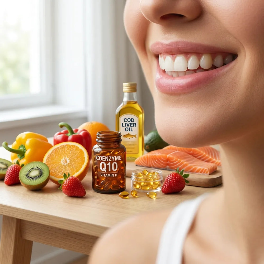 Zahnfleischbluten: Was Vitamin C, Coenzym Q10 und Vitamin D wirklich bewirken