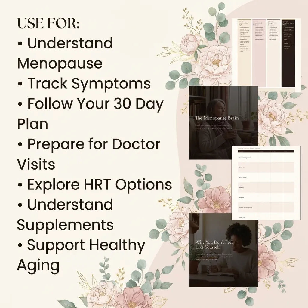 Menopause dashboard and practical tools