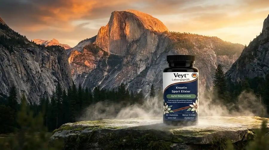 Veyt Kreatin Sport Elixier – Apfel Gummies, 90 Stück, zuckerfrei, laborgeprüft