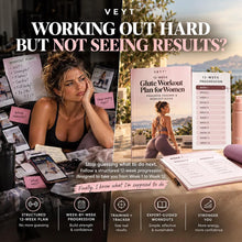 Lower-body workout plan for women with a 12-week progression chart