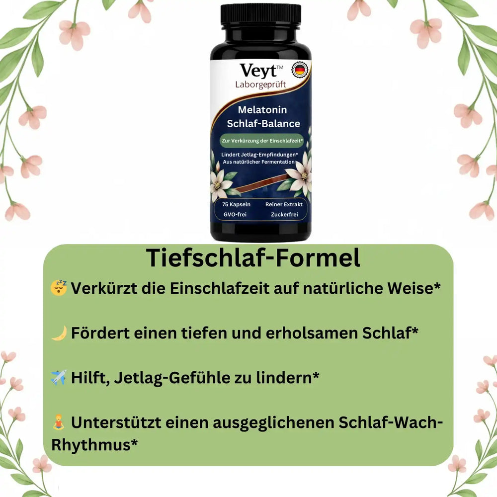 Melatonin Schlaf-Balance