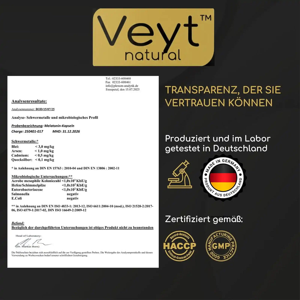 Melatonin Schlaf-Balance