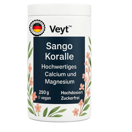 Veyt™ Sango Koralle 250 g, mit Calcium & Magnesium, vegan, hochdosiert, Made in Germany